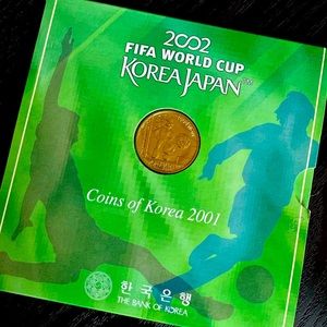 2002 FIFA, World Cup commemorative coins, Korea, Japan